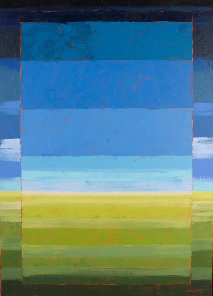 Abstract schilderij van Aberdeen